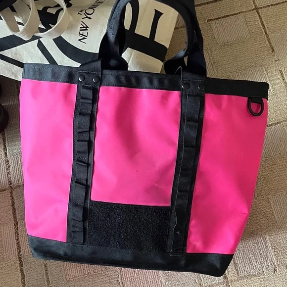 The North Face Base Camp Tote Bag Hot Pink - Picture 5 of 7